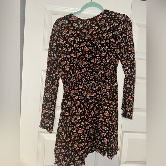 Altar’d State Floral Button Front Babydoll Dress w/ Metallic Thread Detail - Picture 10 of 10